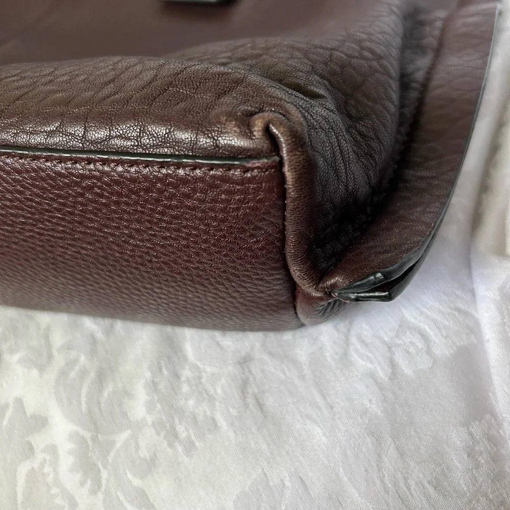 Vince Camuto Leather computer bag briefcase tote